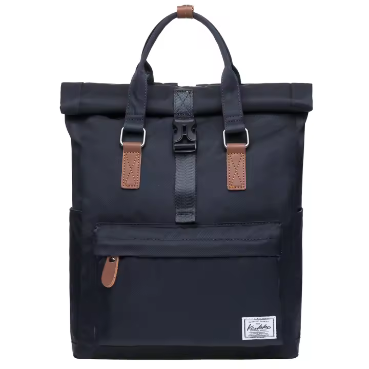 Mochila KAUKKO Mochila diaria esencial para hombres y mujeres con puerto de carga USB, K1047 - 1