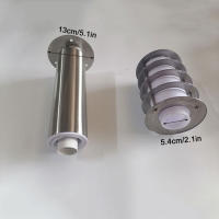 Luces de jardín E27 para exteriores, lámpara acrílica moderna de acero inoxidable para sombra de césped, luz LED de paisaje para AC85-265V de patio de jardín - details 4