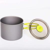 Utensilios de vajilla para cocinar, utensilios de cocina multiusos para acampar, olla para pescar, cocina, supervivencia, senderismo, fogata - details 0