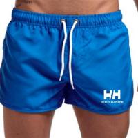 Pantalones cortos de playa para hombre, ropa deportiva de verano con bolsillos, material transpirable y de secado rápido, pantalones cortos de baño para surf. - details 3