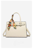 Bolso de mano con estampado de cocodrilo para mujer, bolso cruzado atmosférico - details 15