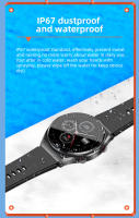 Reloj Inteligente Android iOS ECG, Detección de Enfermedades, Medición de Glucosa al Instante, Seguimiento del Periodo, Pulsómetro, Monitor de Sueño - details 18