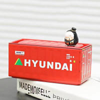 8 unids/set Mini contenedor modelo Mini caja de almacenamiento de hierro decoración creativa recoger artículos pequeños caja de almacenamiento en miniatura de escritorio regalos - details 16
