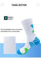 Calcetines profesionales para deportes al aire libre, medias para ciclismo, baloncesto, fútbol, correr, senderismo, 3 pares por lote - details 6