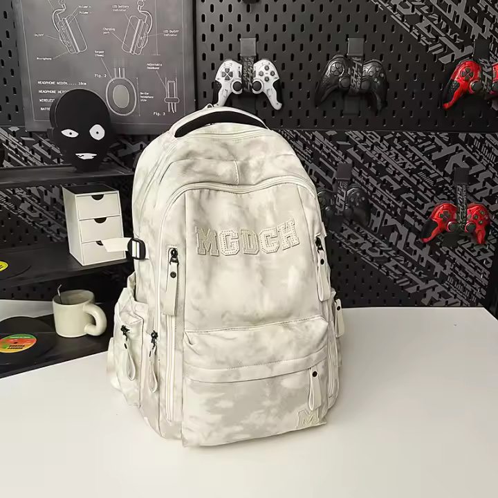 Nueva Mochila Coreana Estilo Ins Gran Capacidad para Estudiantes de Secundaria con Cojín de Aire - 1