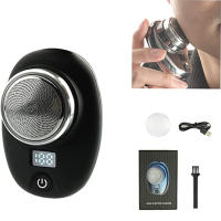 Afeitadora Eléctrica Portátil Eficiente, Cuchillo Grueso, Impermeable Herramienta de Barbería para Hacer Pelo y Limpiar la Cara - details 7