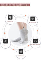 UG Calcetines de Pilates Transpirables Antideslizantes de Cinco Dedos para Yoga - details 2