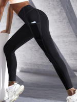 Pantalones de Yoga de Alta Elasticidad Pantalones Deportivos Casuales para Mujeres - details 2