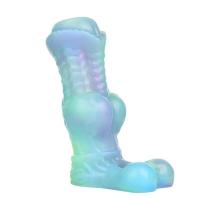 Leten NUUN Hollow Horse Sheath Skin Touch Soft Silicone Dildo Extension Sleeve Retraso de la eyaculación Agrandamiento para hombres - details 8