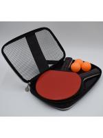 Raqueta de tenis de mesa para niños y estudiantes de escuela primaria, juego de raqueta horizontal recta, cuatro estrellas, genuino, principiante, adulto - details 4