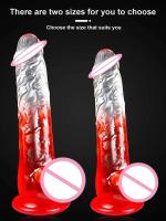Plug de Anus y Vagina de Gelatina Suave Transparente Juguete Sexual Realista de 4 Tamaños para Mujeres Hombres Salud Sensual - details 1