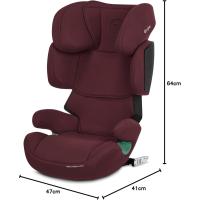 Silla de coche infantil Solución, Para coches con y sin, De 3 a 12 años aprox. (100 - 150 cm), De 15 a 50 kg aprox., Negro (Negro puro) - details 31