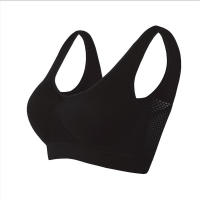 Sujetador deportivo para mujer, talla extra grande hasta 6XL, algodón transpirable, a prueba de golpes, para gimnasio, correr, yoga. - details 8