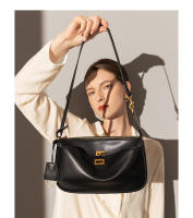 Bolso para mujer Nuevo bolso Kelly Bolso para las axilas Bolso cuadrado pequeño con cierre de cuero Bolso bandolera de hombro para viajeros - details 1