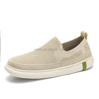 Nuevas zapatillas informales de alta calidad, deportivas elásticas de punto ligeras y cómodas para hombre, planas jóvenes y a la moda - details 1