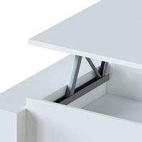 mesa centro Nova detalle guia elevable