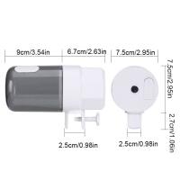 Alimentador automático de tanque de peces de gran capacidad, temporizador de plástico alimentado por batería, alimentador de peces, temporizador inteligente ajustable - details 6