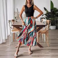 Vestido sin mangas de verano para mujer, vestidos estampados informales a la moda para mujer - details 3