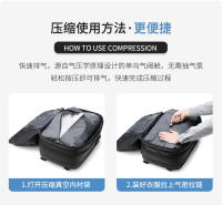 Vacío de viaje mochila de negocios de los hombres bolsa multifuncional de ordenador bolsa de compresión al vacío mochila de gran capacidad - details 10