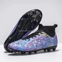 Zapatos de fútbol para interiores/exteriores para hombre, gran oferta, marca deportiva, tacos de fútbol de gran tamaño para niños - details 9