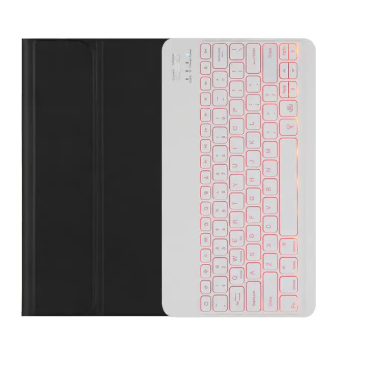 Funda de Teclado retroiluminada para OPPO Pad 2, Funda de Teclado de 2023 pulgadas, 7 colores, para OnePlus Pad 11,61 - 1