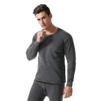 Conjunto de ropa interior térmica de invierno para hombre, paneles cálidos con forro polar de algodón suave, conjunto superior e inferior, pijamas de ropa térmica - details 6