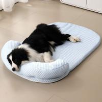 Estera refrescante extraíble duradera para mascotas, almohadilla de cama plegable y transpirable para perros, cojín lavable resistente al desgaste para mascotas y gatos - details 16