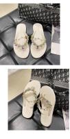Nuevas Sandalias de Verano para Mujer 2025 Diamantes de Imitación, Estilo Playero, Viento, Moda, Talón Inclinado, Antideslizantes - details 30