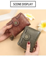 Cartera para Mujer, PU, pequeño y Compacto Monederos para Mujer con protección RFID, regalos originales para mujer - details 11