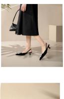 Sandalias de 3cm para mujer, tacones de aguja, tacones pequeños de 3cm - details 20