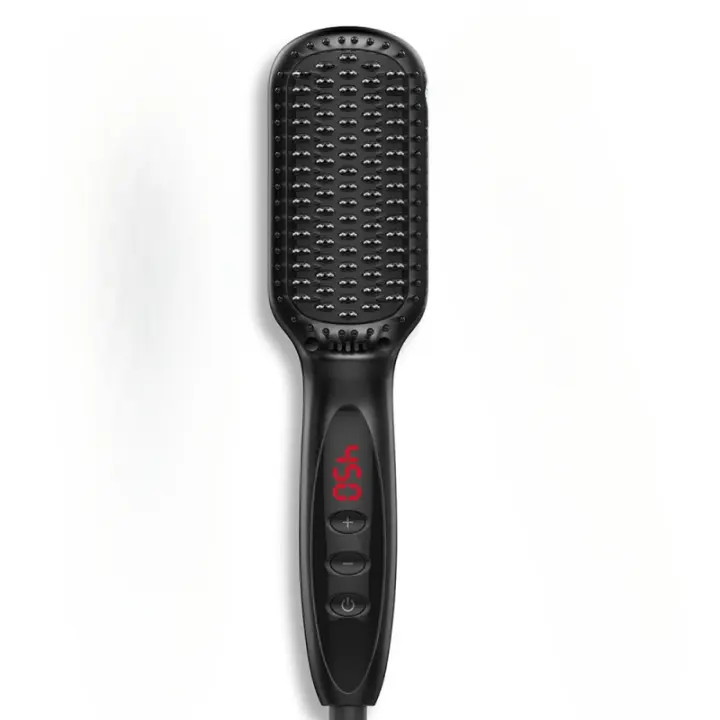 2025 Nuevo Peine Alisador Peine de Aire Caliente Peine para el Cabello de los Hombres Cuidado Personal Peine para Peinar la Barba de los Hombres - 1