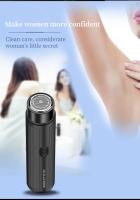 Mini Afeitadora eléctrica para hombres, maquinilla de afeitar portátil con cuchilla para Barba, carga USB, máquina de afeitar - details 4