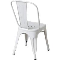Silla apilable, Carga máx. 200 kg I Altura del Asiento 44 cm, Color:Blanco - details 2