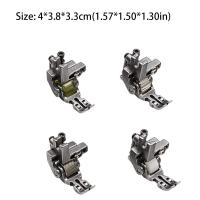 Prensatelas de rodillo T3, pie Universal ajustable, rodillo izquierdo y derecho, cremallera, acero, 4 tipos - details 7