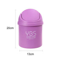 Cestas de basura con tapa para escritorio, contenedor de basura ligero para cocina, baño y dormitorio - details 2