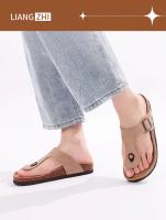 Sandalias de Pisa de Moda Crestar Pantuflas de Playa Antideslizantes para Mujeres en Verano con Suela de Corcho Mules con Soporte de Arco - details 10