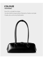 Bolso Baguette de Piel de Vaca para Mujer: Bandolera de Diseño Exclusivo y Gran Capacidad - details 15