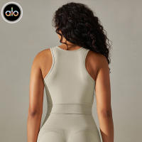 Alo yoga chaleco de secado rápido transpirable ropa interior deportiva antichoque correr yoga bra deportivo chaleco - details 2