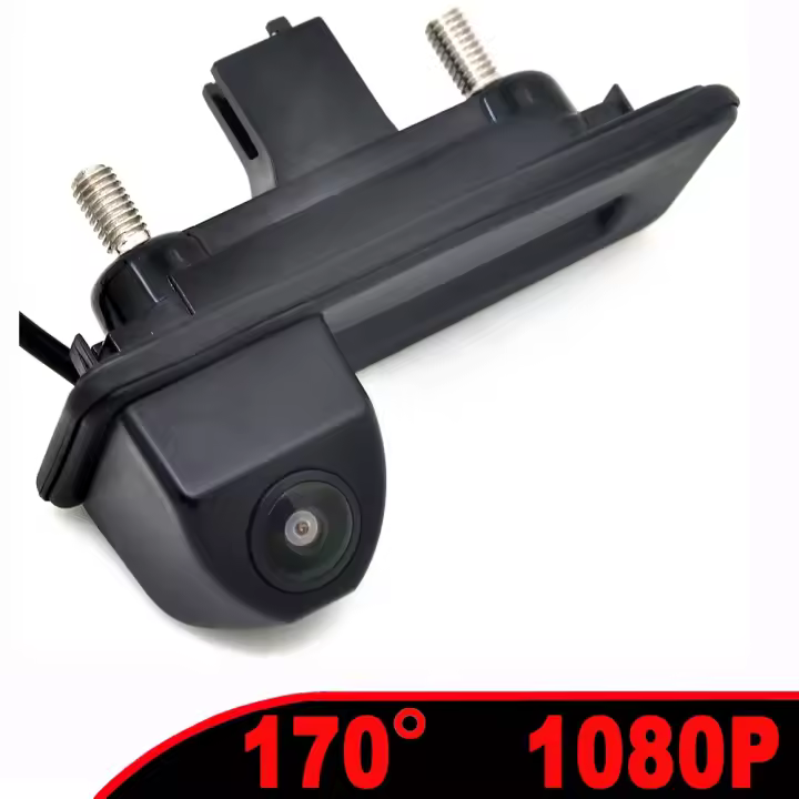 Auto Wayfeng WF Cámara de Vehículo de Reserva AHD Fisheye 1080P Mango de Maletero para VW Skoda Octavia A5 A7 3 Superb Rapid 2 Roomster Audi A1 A3 A4 Cableado o Inalámbrico - 1