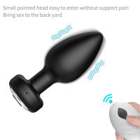 Vibrador Anal Inalámbrico para Mujeres y Hombres Juguete Sexual para la Masculación del Próstata Plug de Inalámbrico para el Punto G - details 4