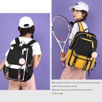 Mochila de escuela secundaria de estilo coreano para adolescentes, mochila de moda en blanco y negro para estudiantes, mochila escolar, bonita bolsa de libros - details 5