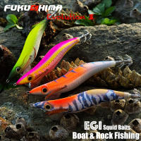 FUKUSHIMA 3,5 JIG DE CALAMAR EVOLUTION EGI Cebo de Madera para Camarones - details 1