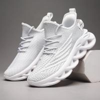 Zapatillas de correr para hombre, zapatillas deportivas transpirables, zapatillas antideslizantes para exteriores, zapatillas para correr cómodas e informales para parejas - details 12