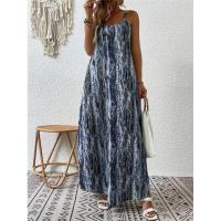 Falda larga estampada de verano a la moda para mujer, informal, ropa de mujer - details 2