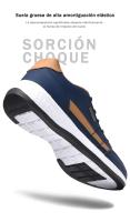 Zapatos casuales de cuero para hombre, zapatillas de deporte para exteriores, zapatos para caminar para todas las estaciones, suela suave, moda - details 10