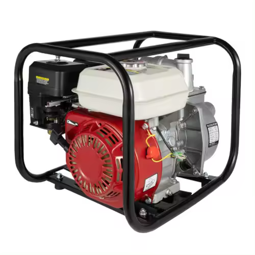 Bomba de transferencia de irrigación de agua a Gas, semibomba de basura, 2 ", 6.5HP - 1
