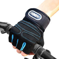 Guantes de entrenamiento para hombre y mujer, envolturas de muñeca, levantamiento de muñeca, para Fitness, entrenamiento, protección completa de La Palma, 1 par - details 3