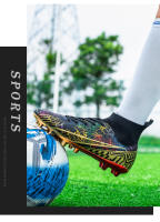 Botas de fútbol profesionales AG para hombres, zapatos de fútbol para niños, tacos altos para el tobillo, zapatillas de fútbol de hierba, zapatos de entrenamiento de Futsal, gran oferta - details 11