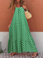 Vestido Boho Largo sin Mangas Vestido de Playa Bohemio para Mujer en Verano - details 1