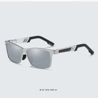 Gafas de Sol de Aluminio Polarizadas para Hombres Pantalla de Color Deslumbrante - details 14
